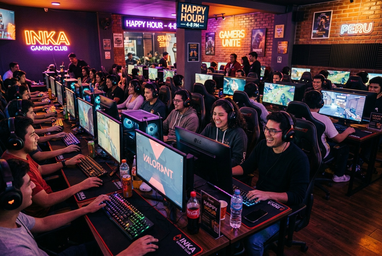 Happy hour gaming Lima